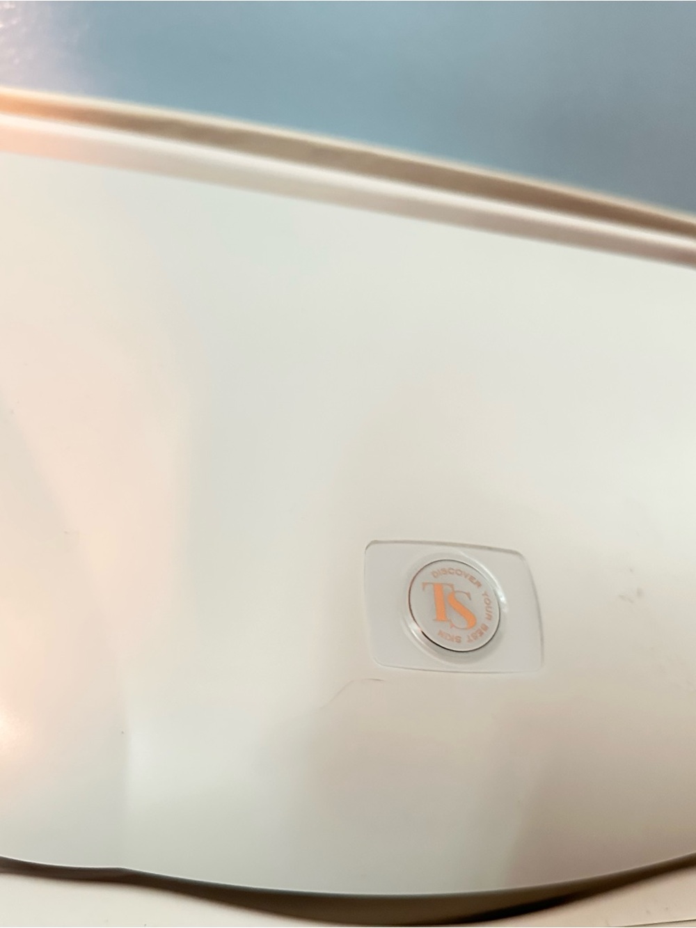 TS Branded White VR/AR Headset Cover - Protective Skin